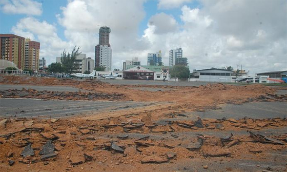 Aeroclube do bessa destruido nov2012