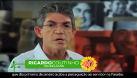 Video Ricardo Coutinho promete acabar perseguição a servidor