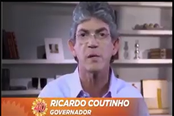 Video Ricardo Coutinho promete contratar concursados