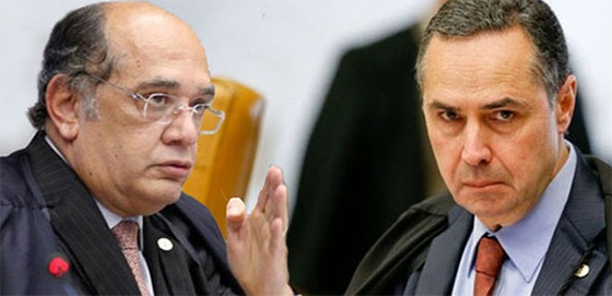 Gilmar Mendes e Luiz Barroso