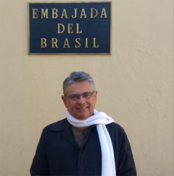 Helder Moura na embaixada do México02 23nov2017