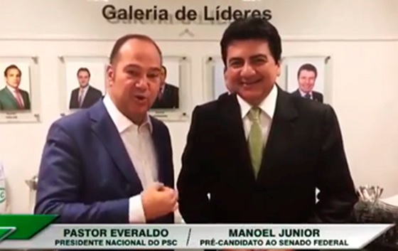 Manuel Jr e Pastor Everaldo